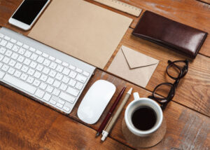 organized desk