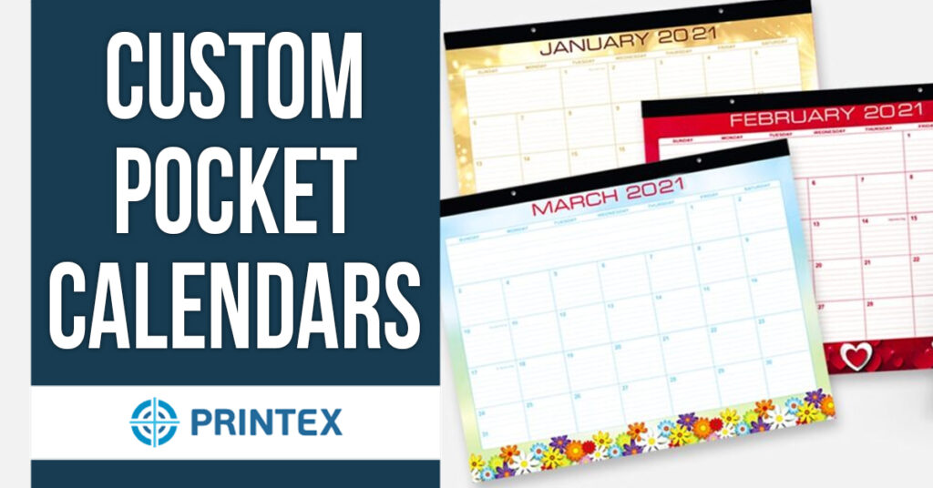 Custom Pocket Calendars in Bulk Because You Deserves Success