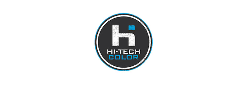 Hi-tech color logo