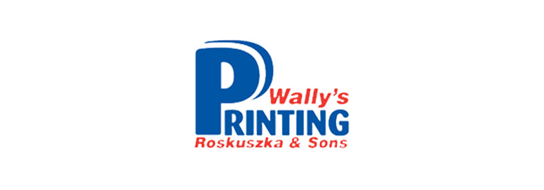 wally's printing logo